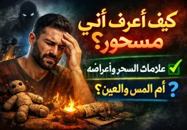 كيف أعرف أني مسحور؟ علامات السحر وأعراضه والفرق بينه وبين المس والعين