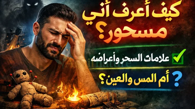 كيف أعرف أني مسحور؟ علامات السحر وأعراضه والفرق بينه وبين المس والعين
